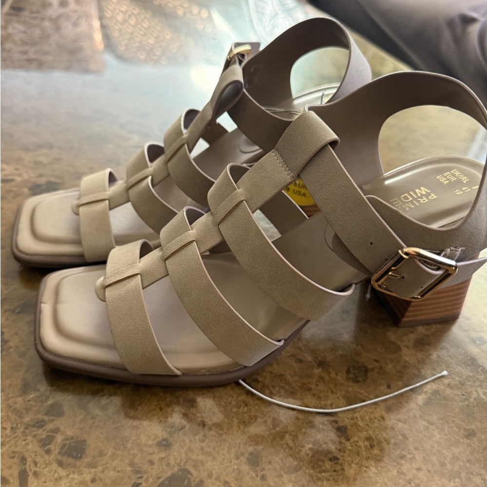 Primark Taupe Strappy Sandals